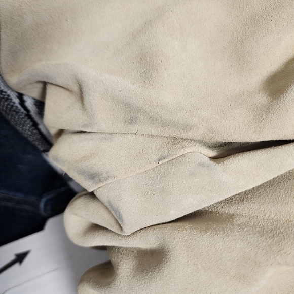 CHINESE LAUNDRY Womens Suede Pointed Toe Low Heel Slouch BOOTS Pull-On Sz 7.5M - Picture 5 of 16